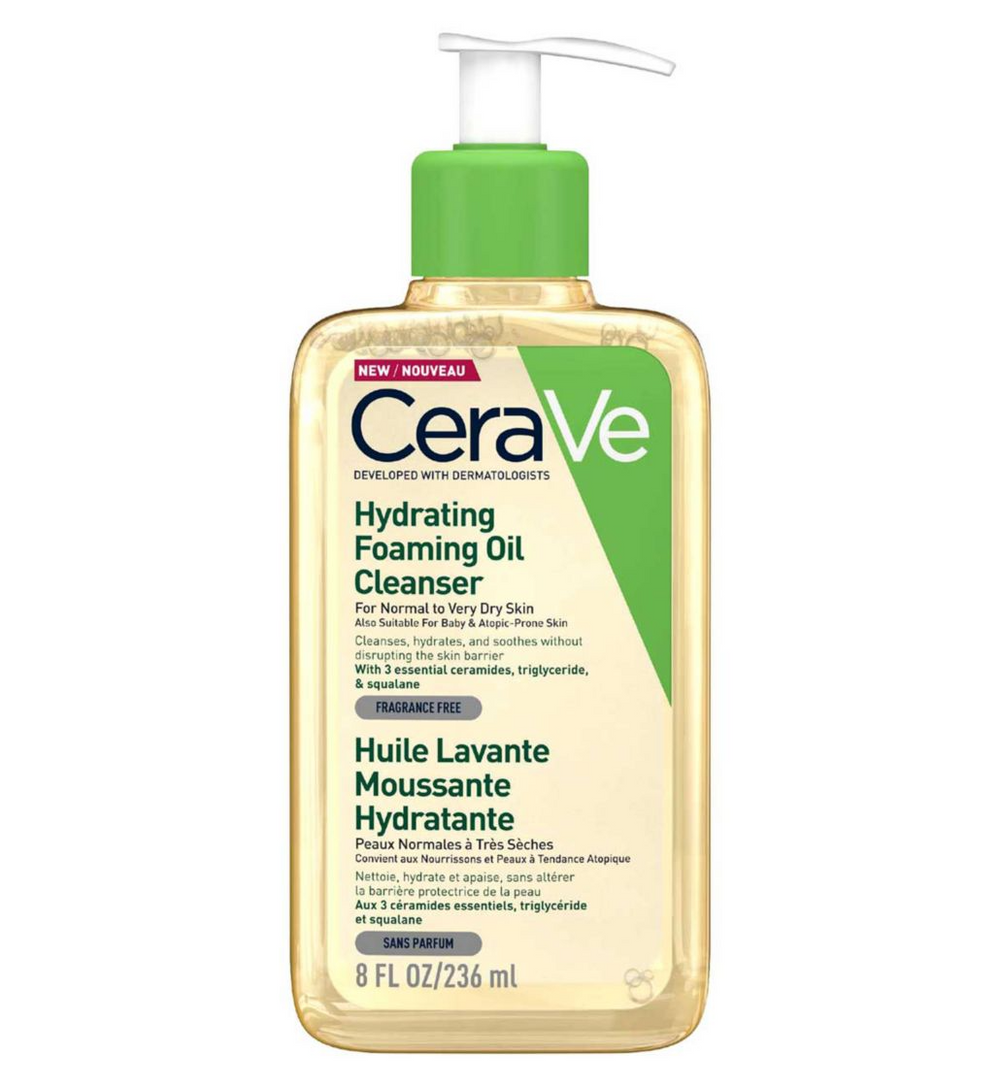 CeraVe Hydrating Foaming Oil Cleanser 237ml - 1